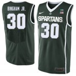 Men Marcus Bingham Jr. Michigan State Spartans #30 Nike NCAA Green Authentic College Stitched Basketball Jersey KA50G65KH